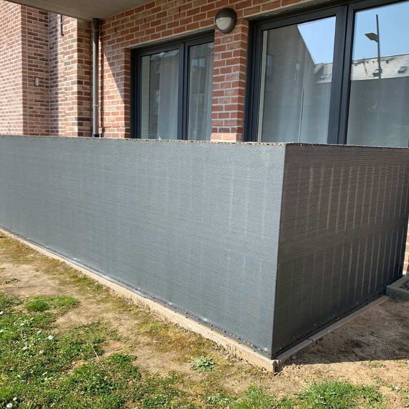 Installation brise-vue